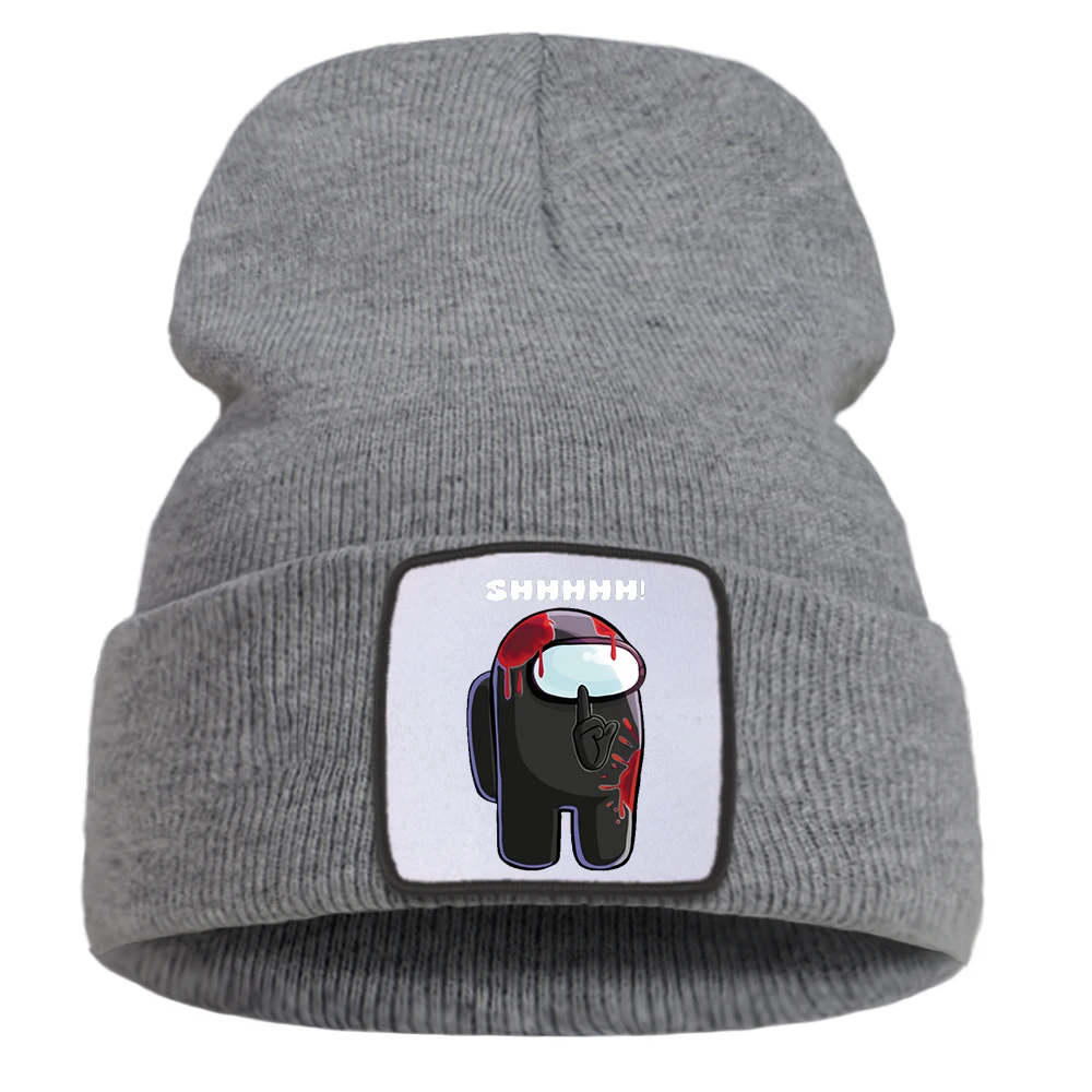 Уличные шапки унисекс гибкая зимняя вязаная шапка толстая 2020 черная Шапка-бини с