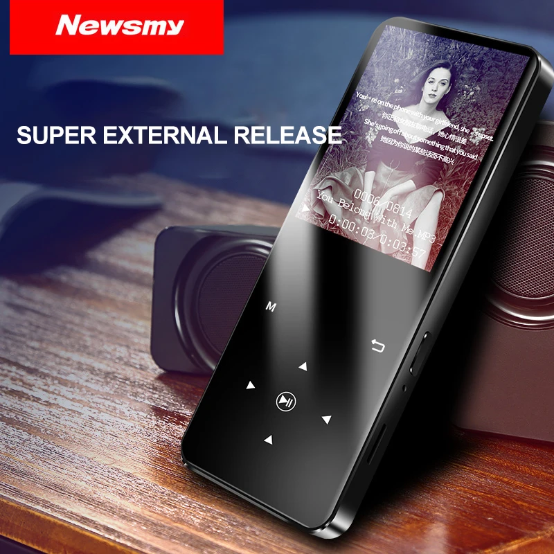 Портативный мини mp3-плеер с сенсорным экраном 8 ГБ модный стерео проигрыватель