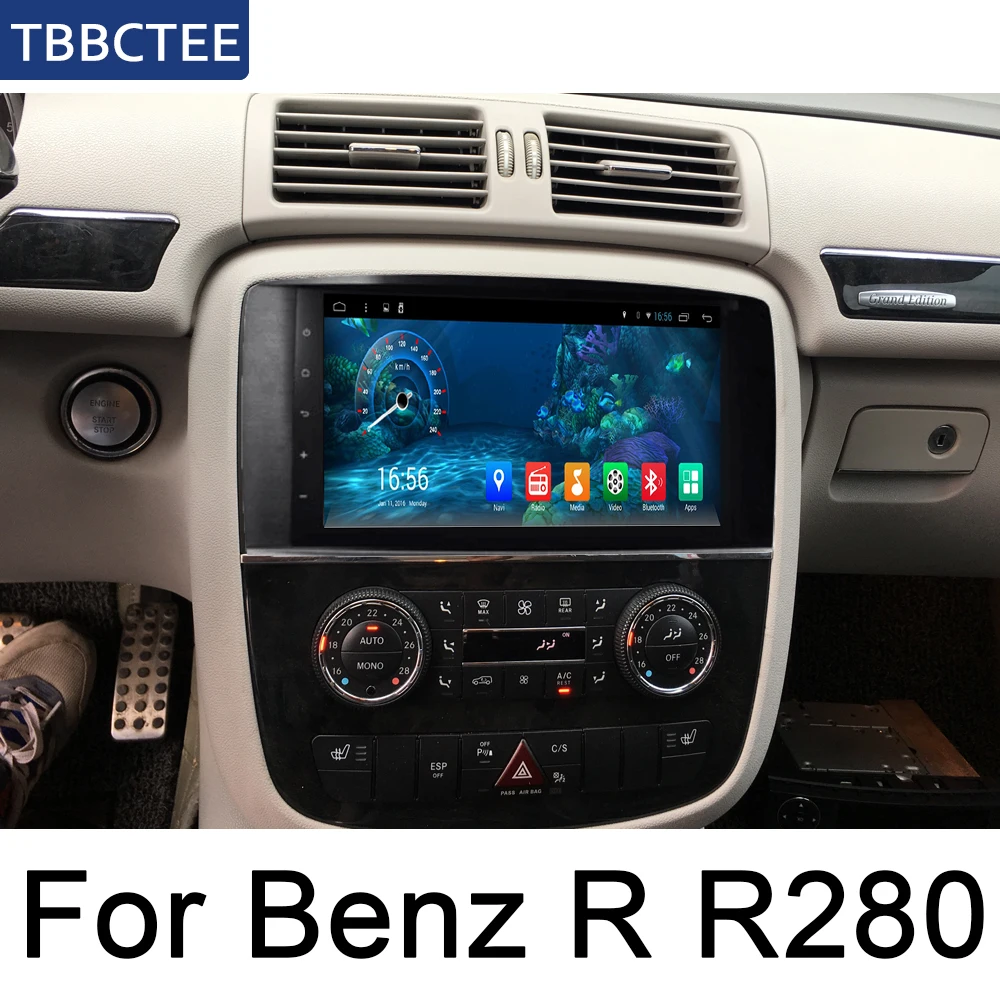 Для Mercedes Benz R280 R350 R500 2006 ~ 2012 Android автомобильный Радио Мультимедиа Видео плеер Авто