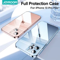 joyroom tpu case for iphone 13 pro max transparent shockproof phone case lens protection cover for iphone 13 pro max