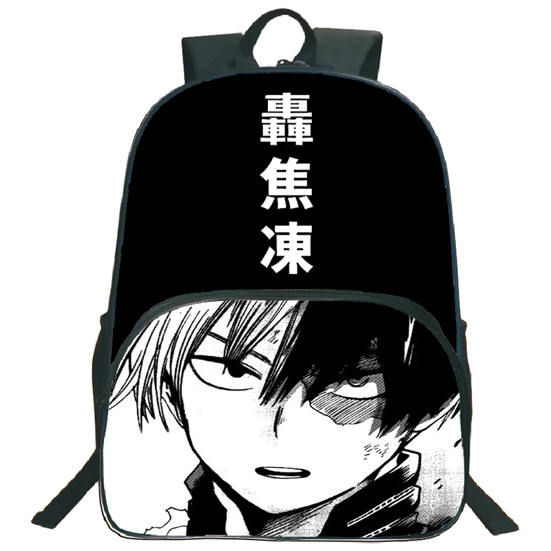 

Student Boku No Hero Academia Backpack for Girls Boys Anime Bookbags Kids Cartoon School Bags Teenagers Bagpacks Mochila Escolar