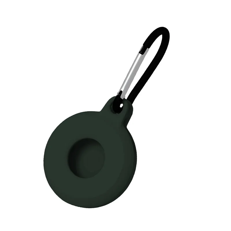 

Keychain For Apple Airtag Case Waterproof Solid Color Silicone Protective Sleeve Airtags Dog Anti Lost Tracker