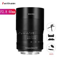 7artisans 60mm f2 8 11 macro camera lens magnification manual focus for sony e canon rf eosm fuji m43 nikon z mount insect