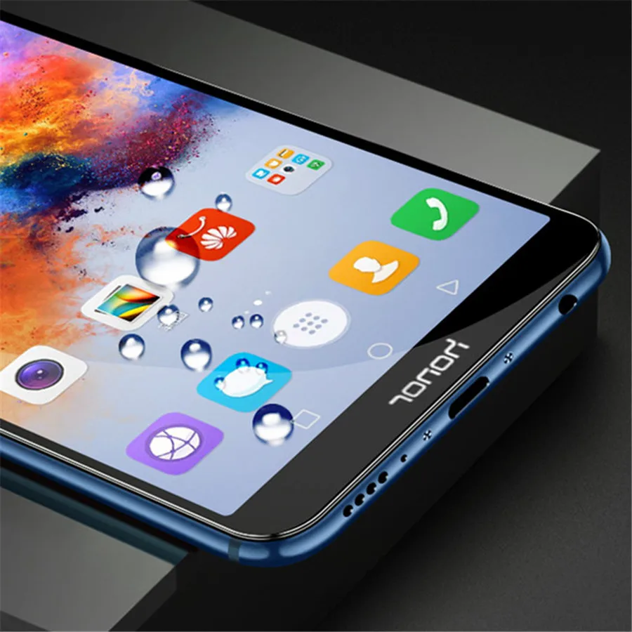 3 шт. Защитное стекло для huawei honor 7x Закаленное Защитная пленка экрана honor7x 7 x x7