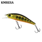 Японская рыболовная приманка KMRESA Peche Leurre, 50 мм, 4 г, тонущий гольян, искусственная приманка, окунь, щука, лосось, форель