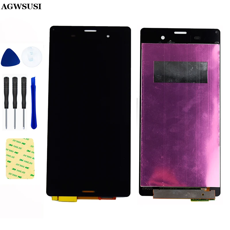 Для Sony Xperia Z3 D6603 D6633 D6653 D6683 L55T 5 2 &quotсенсорный экран дигитайзер Сенсорное стекло + ЖК