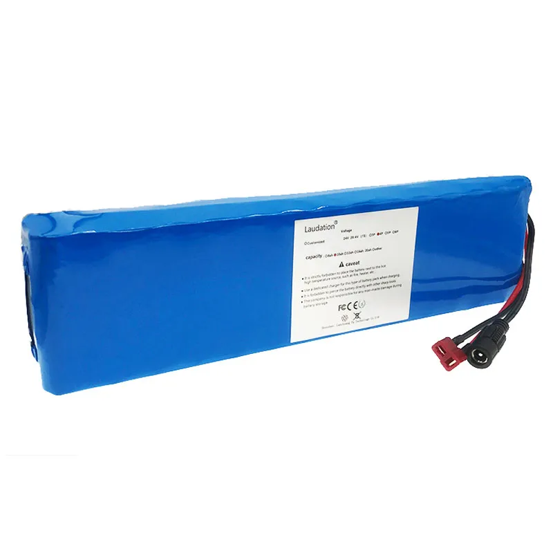 Laudation 24v10Ah литий Батарея пакет 7S4P 29 4 V 15A BMS для 250W 350W электрический мотоцикл