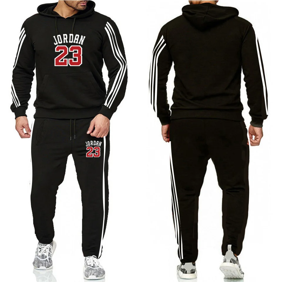 

2021 New Men's Sets Hoodie Jersey Men Jogging Tracksuit Men's Sportswear Suits Men's Casual Clothes 3XL Pullover Men's Clothing