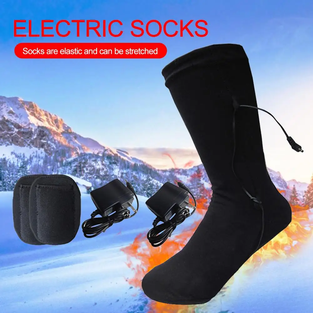 

Heat Trapping Insulated Heated Boot Thermal Socks Battery Powered Socks Winter Electric Heated Socks for Men Women