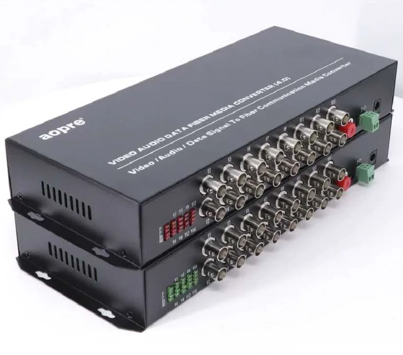 

8-way bidirectional lotus head audio optical transceiver
