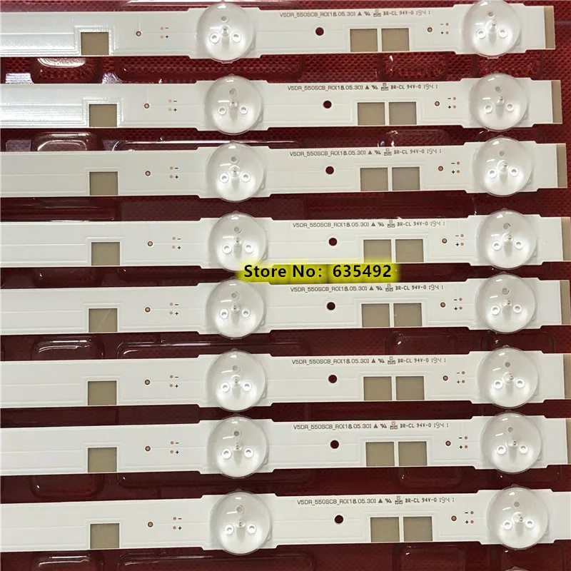 Светодиодный экран V5DR_550SCB_R0 V5DR_550SCA_R0 для ТВ CY TJ055HGEV2V UE55JU6872U UE55JU6850U