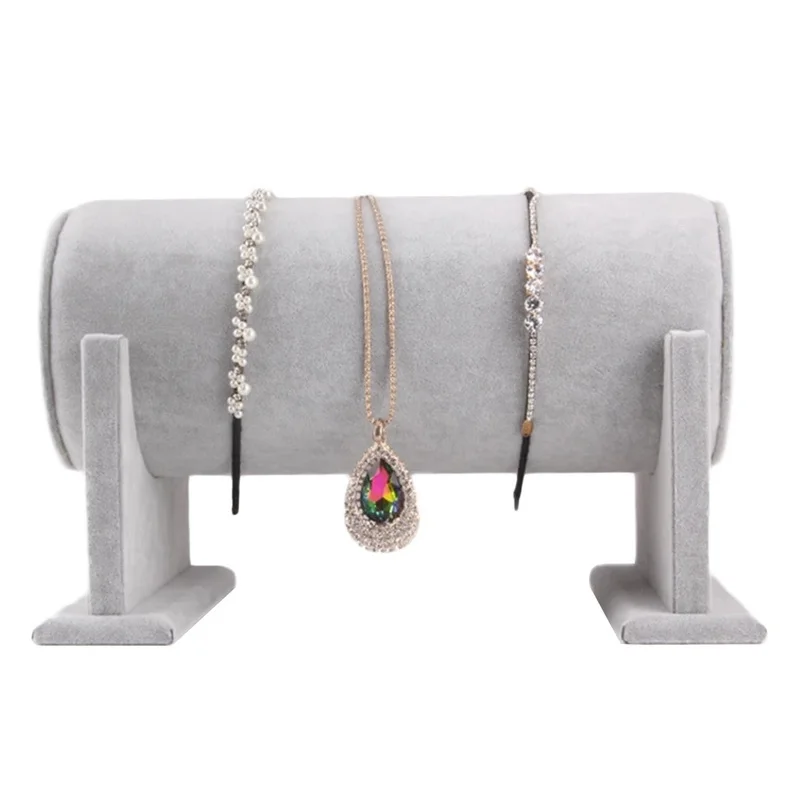 velvet hairclip headband hair hoop headdress organizer jewelry display holder velvet headband hairpin jewelry display stand gift free global shipping