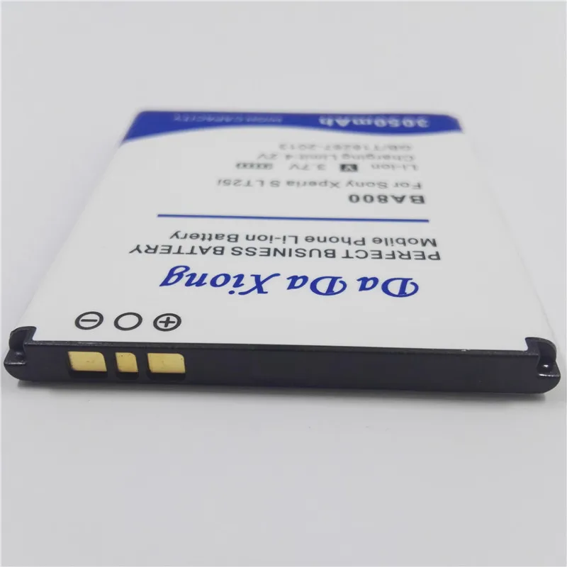 Литий-ионный аккумулятор 3850 мАч BA800 для телефона Sony Ericsson V LT26i Arc HD Xperia LT25i LT25C LT26 |