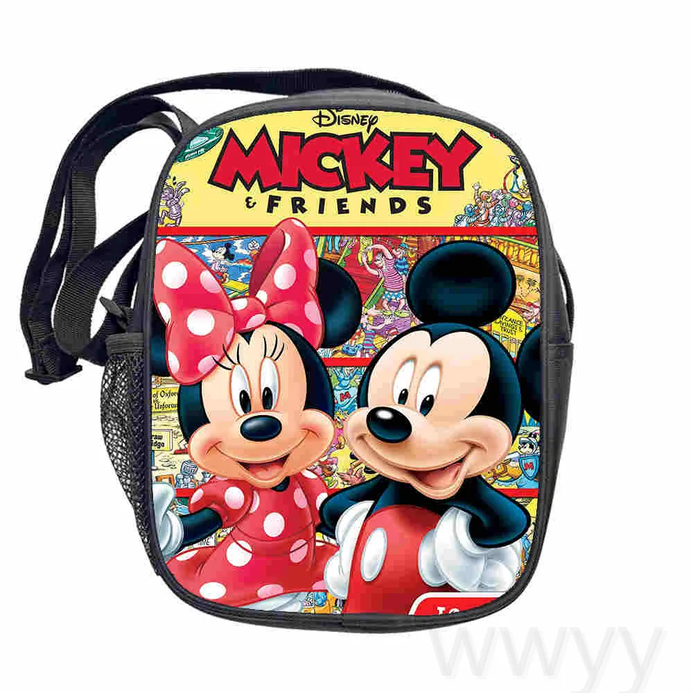 Сумка-мессенджер Disney с Микки Маусом Женская сумочка дорожные ранцы для девочек
