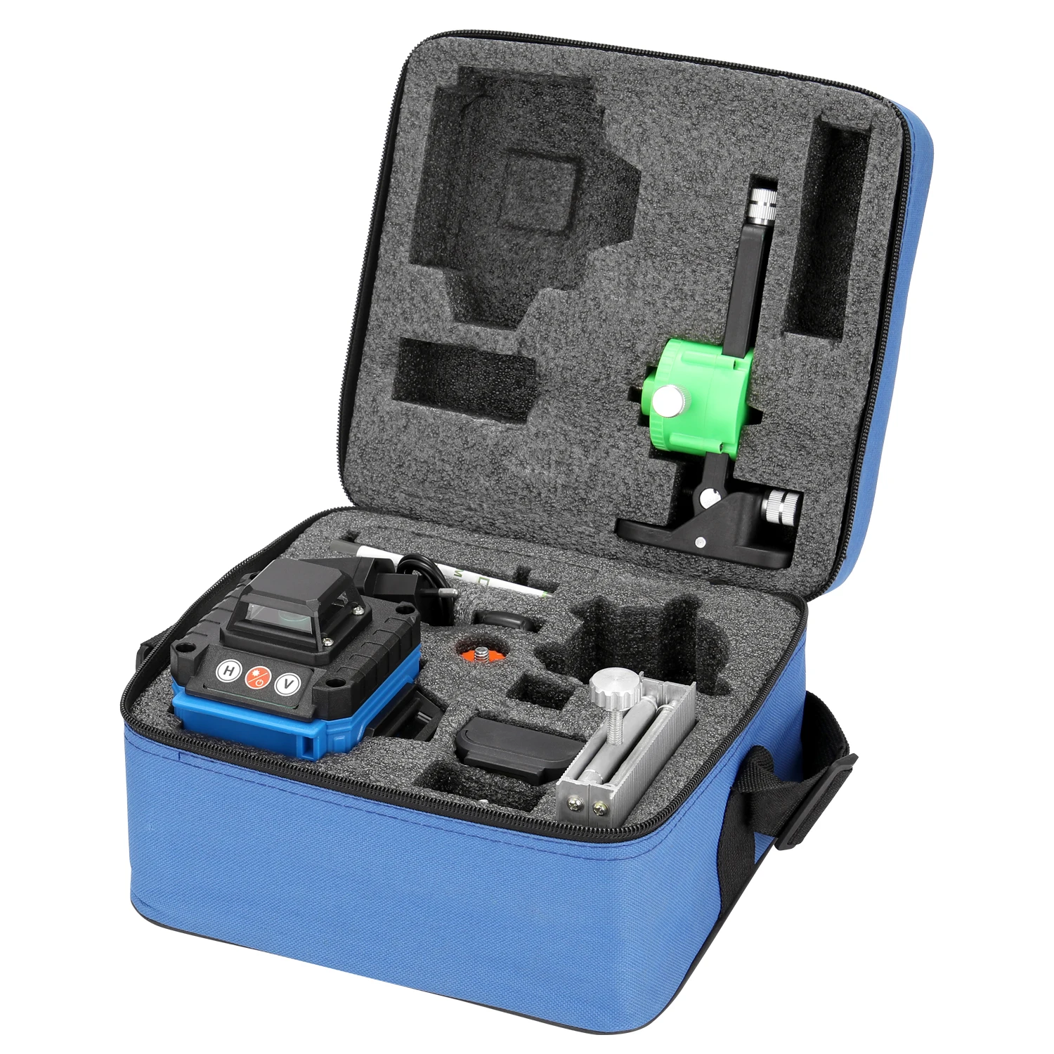 

Multifunctional 4D 16 Lines laser Level Tool Vertical Horizontal Crossline APP Remote Control 4D Self-leveling Laser Level 360