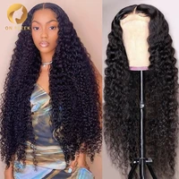 13x4 deep wave frontal wig full lace front human hair wigs for black women water wave 30 inch brazilian hd curly human hair wig