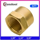 2 шт., латунные фитинги для труб с шестигранной головкой, 3129 дюйма, 18 дюйма, 14 дюйма, 38 дюйма, 12 дюйма, 34 дюйма