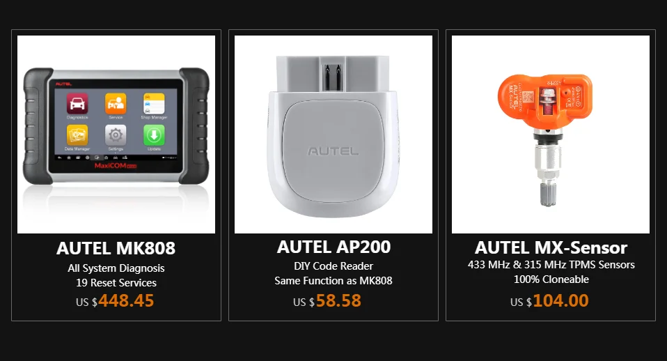 4 шт. autel MX сенсор 315 МГц 433 МГц датчик давления в шинах датчик TPMS s монитор давления в шинах программируемый клон обучающий датчик