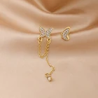 Женские длинные висячие серьги с бабочками и кисточками для латов, супер фея, Модные Винтажные висячие серьги, серьги для вечеринок, модные ювелирные изделия, подарок