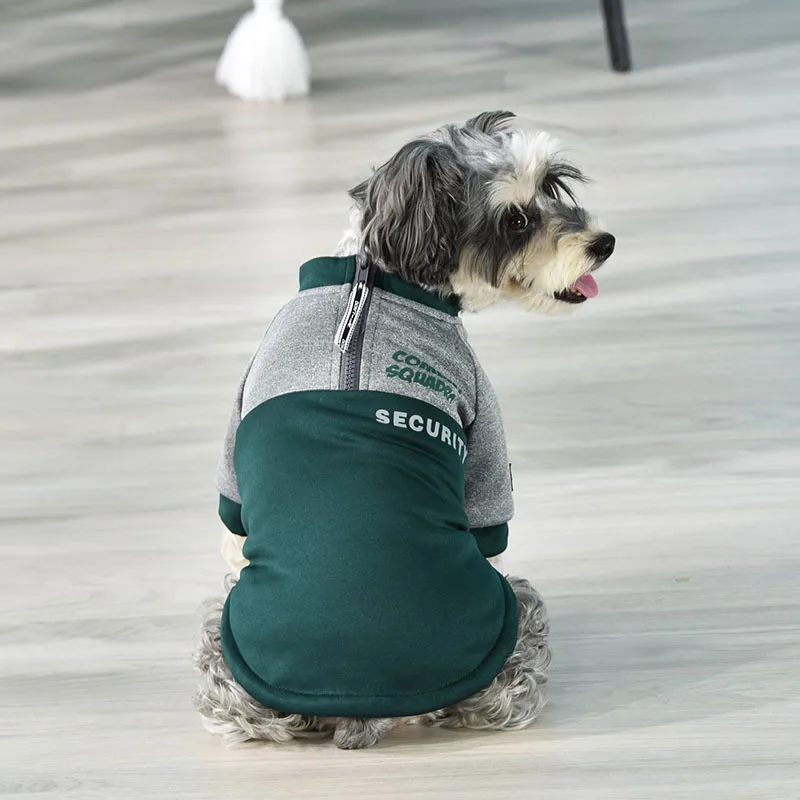 

Разные цвета, теплый свитер для собаки, одежда, новинка, модное пальто для питомца с надписью «Two Feet», осень/зима, свитер для домашних животны...