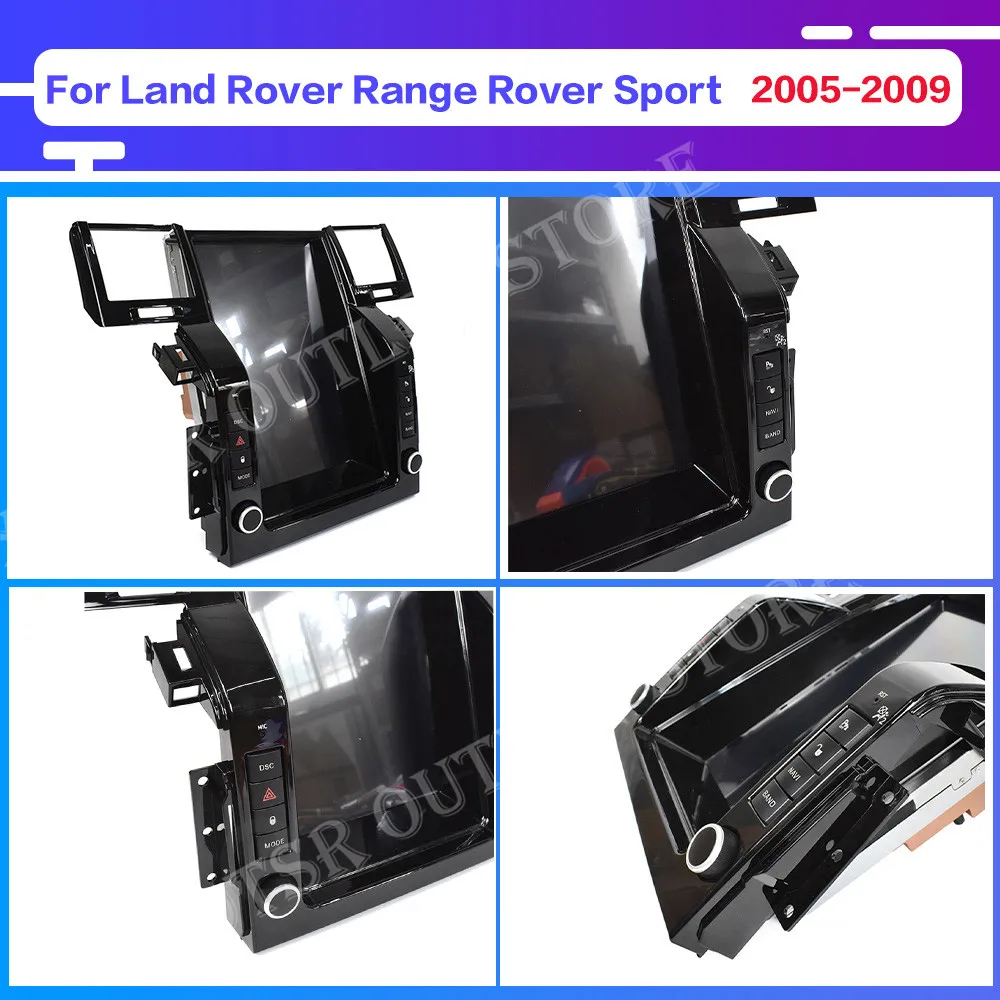 

Android 11 Radio Tape Recorder Car Multimedia Player Stereo For Land Rover Range Rover Sport 2005-2009 Head Unit Tesla GPS Navi