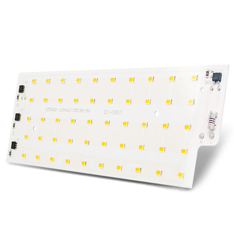 2 шт./лот 50 Вт светодиодный чип прожектор AC 220 В 240 SMD 2835 бусины уличный фонарь