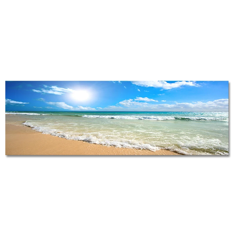 

Настенные постеры с изображением природного пляжа, заката, озера, пейзажа, Картина на холсте, Скандинавская Настенная картина для гостиной