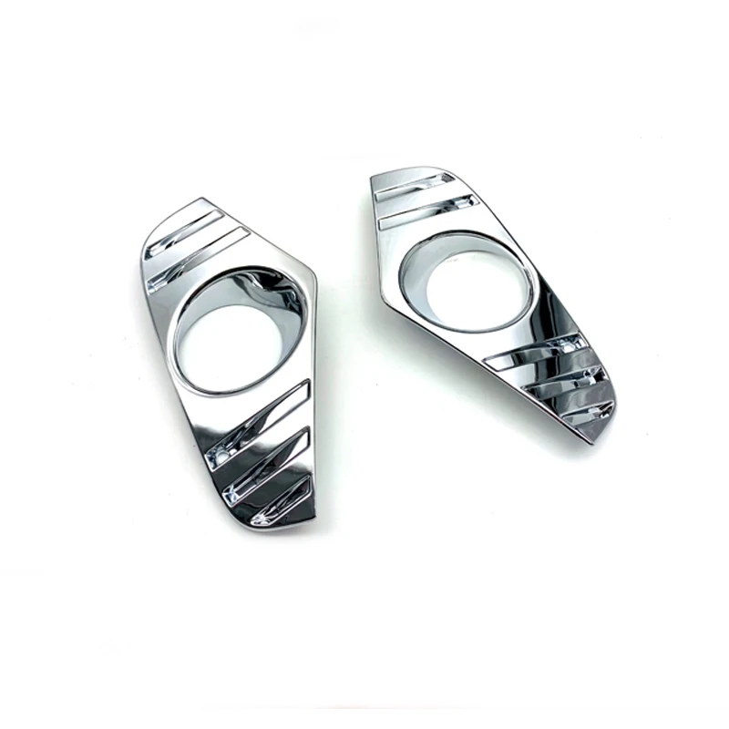 2 шт./компл. ABS Хромовая автомобильная пленка головы передние противотуманные