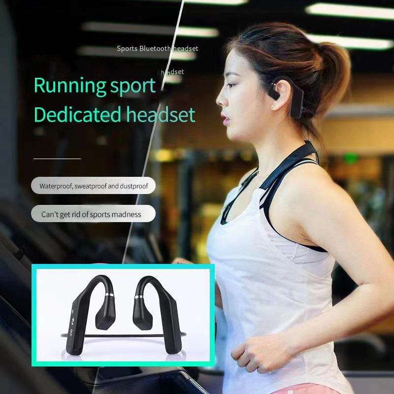 

Bluetooth-наушники с открытым ухом, с костной проводимостью