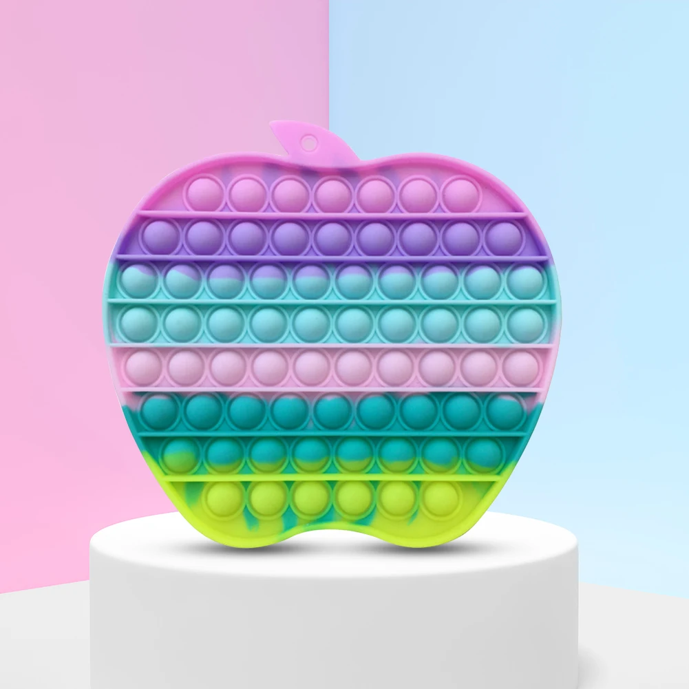 

Pressure Push Bubble Child Fingertip Press Board Sensory Toy Simple Antistress Hand Game Kids Gift Educational Toy