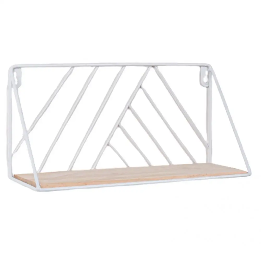 

Wear-resistant Wrought Iron Decorative Wall Mount Rack for Living Room