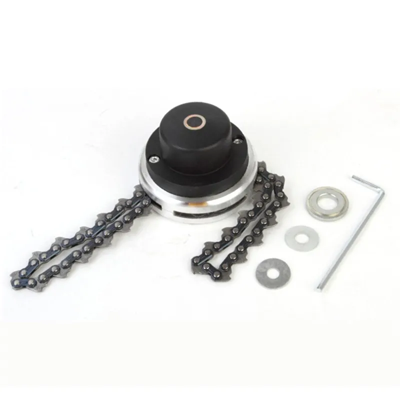 

Universal Trimmer Head Weed Grass Cutter Mower Chain Type Grass Head Garden