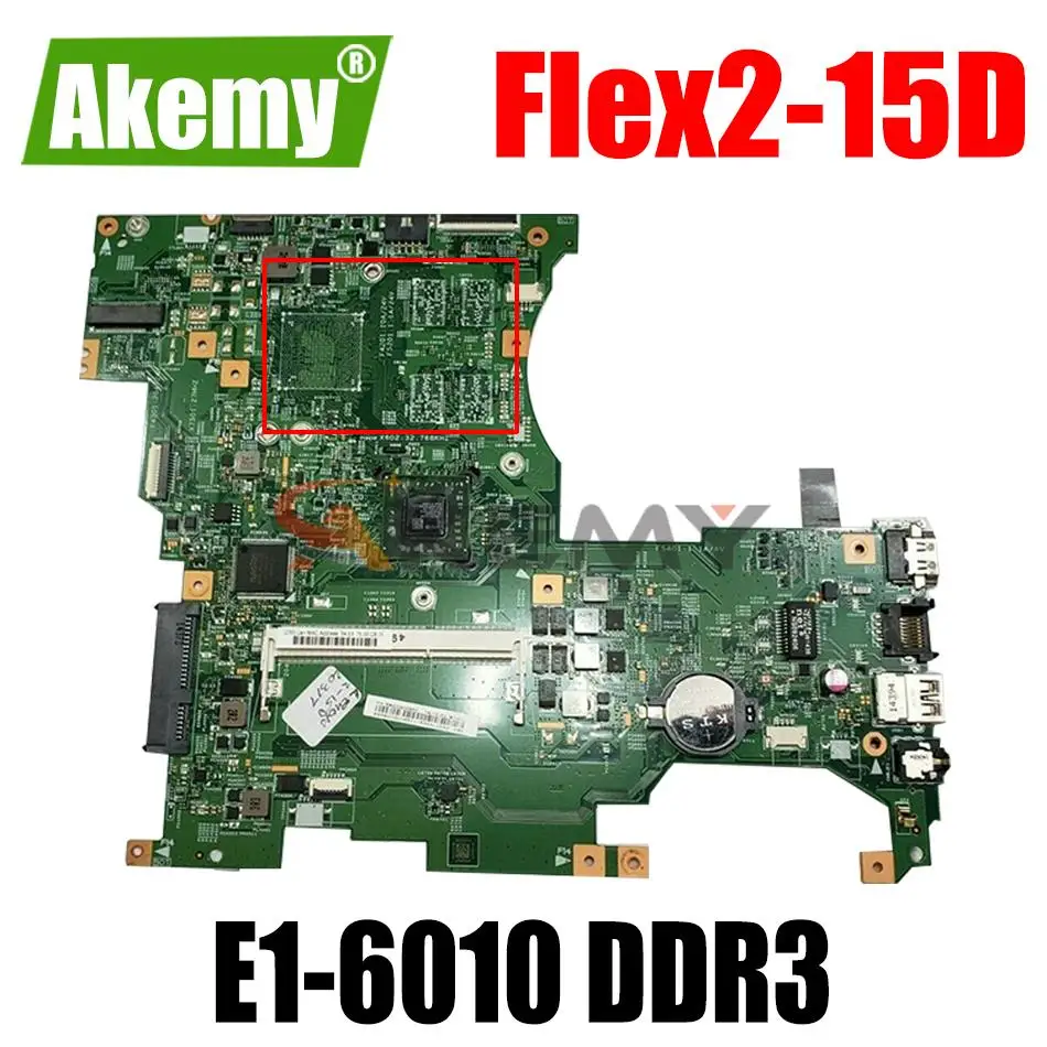 

Высокое качество LF155M 448.01001.0011 для Lenovo Flex2-15D материнская плата для ноутбука FRU:5B20G00851 E1-6010 DDR3 AMD полностью протестирована