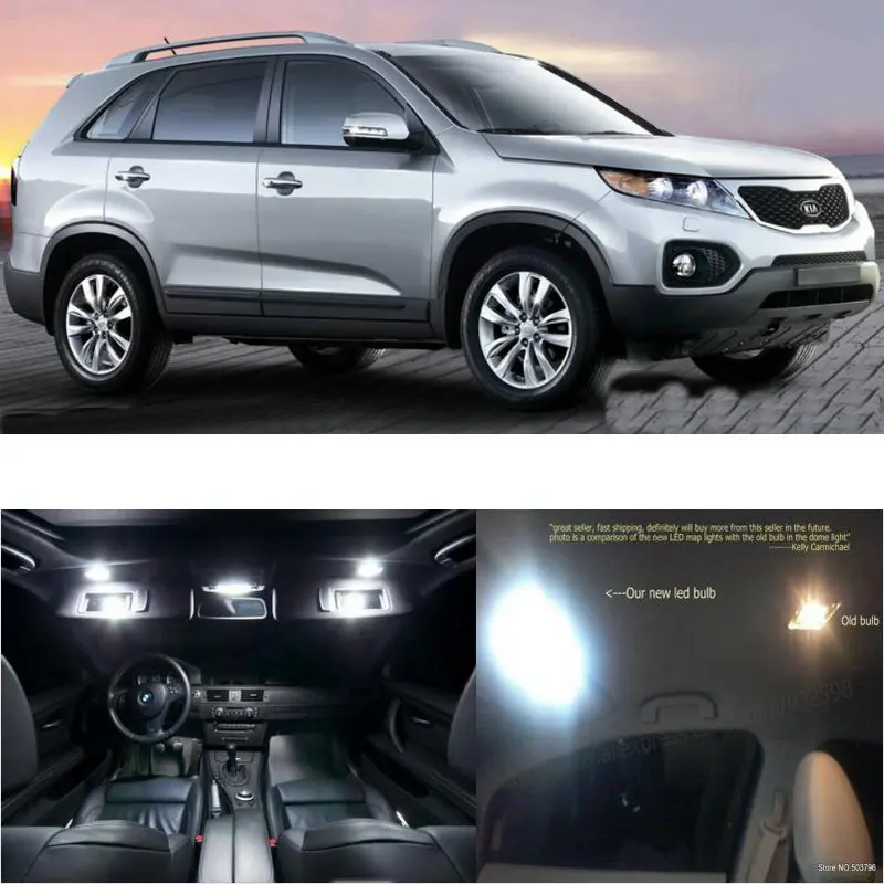 12 шт. светодиодные лампы для салона автомобиля kia sorento r | Автомобили и мотоциклы