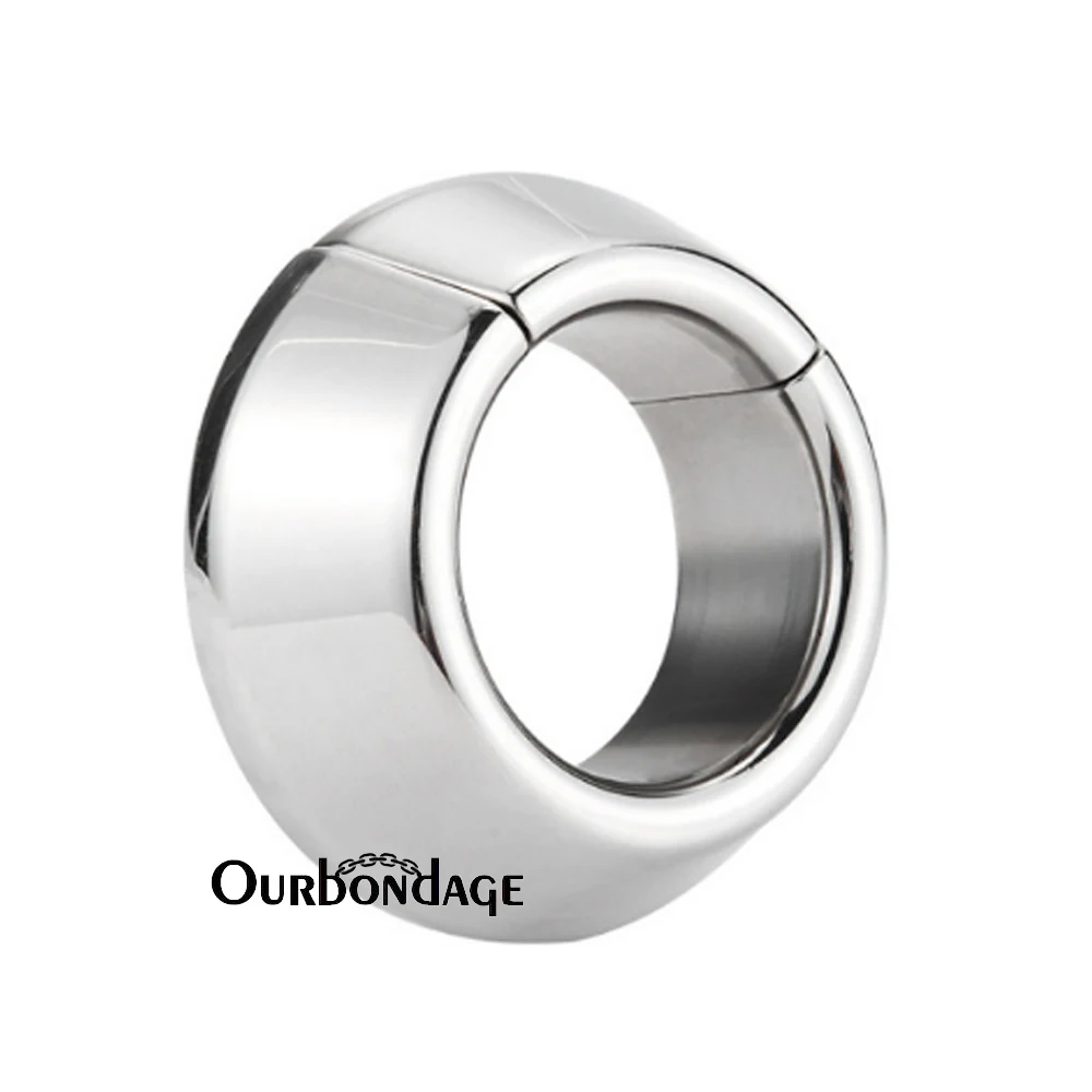 Бандаж из нержавеющей стали сверхмощное кольцо на член шарик Растяжитель веса