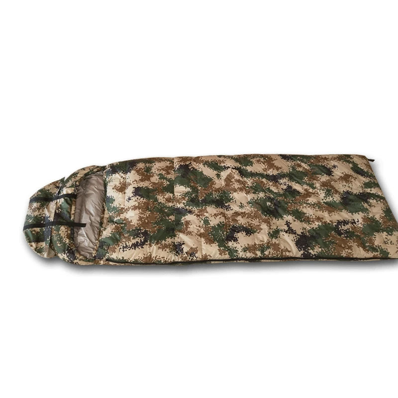 

Envelope down sleeping bag type digital camouflage camp even travel bag portable adult four seasons down sleeping bag