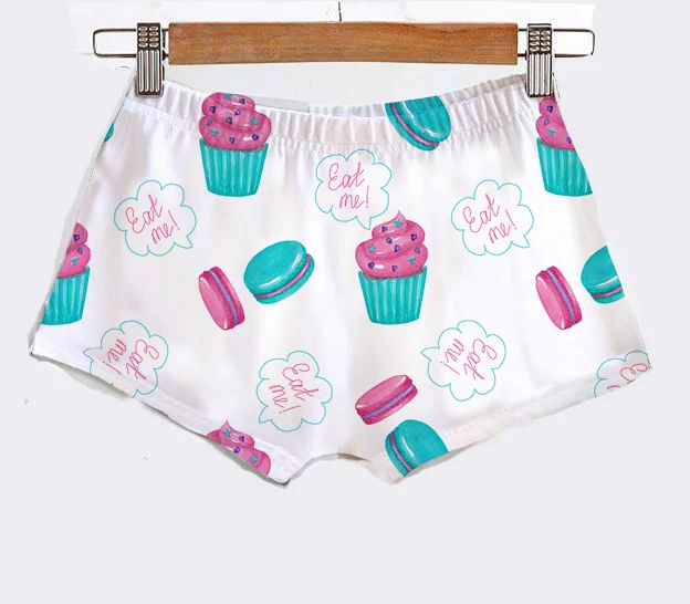 

Сделанные на заказ модные сексуальные женские летние шорты с сублимационным принтом Eat me