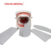 4pcs dental photography mirror double sided orthodontic dentist mirror dentistry photo reflector intra oral glass dental tools