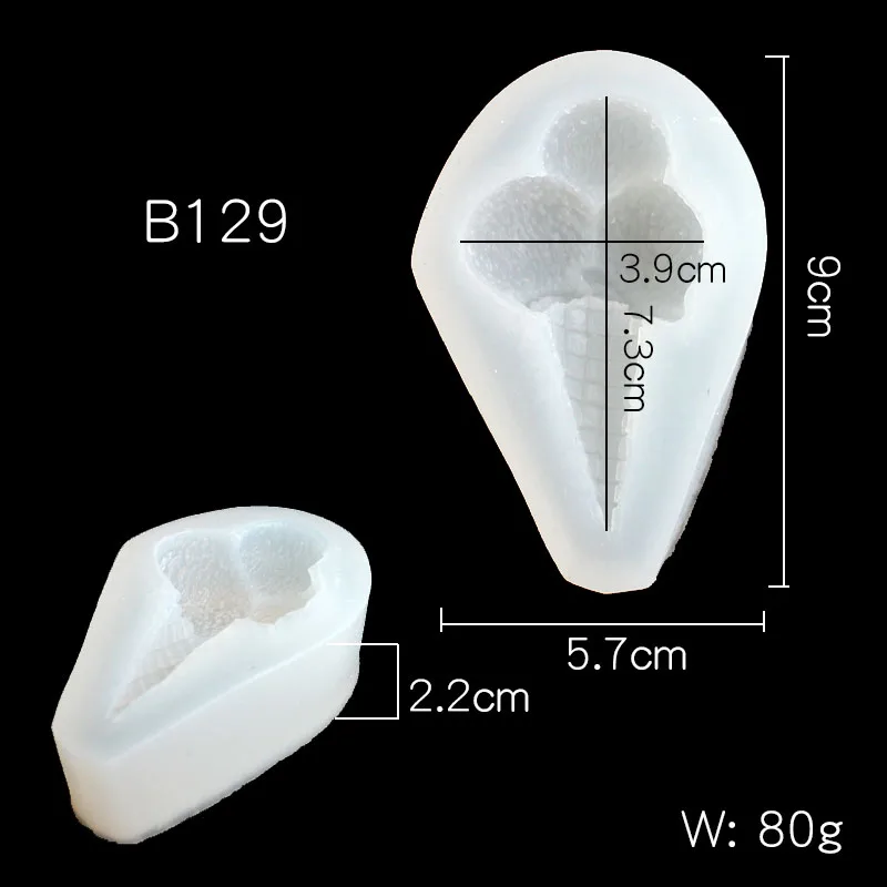 Мороженое искусственное мыло силиконовая смола искусственные инструменты для