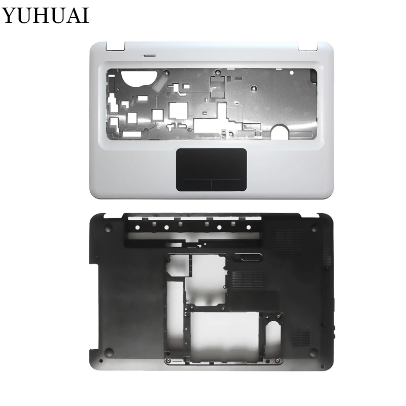 Чехол для ноутбука hp Pavilion DV6 DV6-3000 DV6-3100 3ELX6BATP00 603689-001 Упор для рук Touc hp ad верхняя крышка/Нижняя крышка чехол - Цвет: white C and D shell