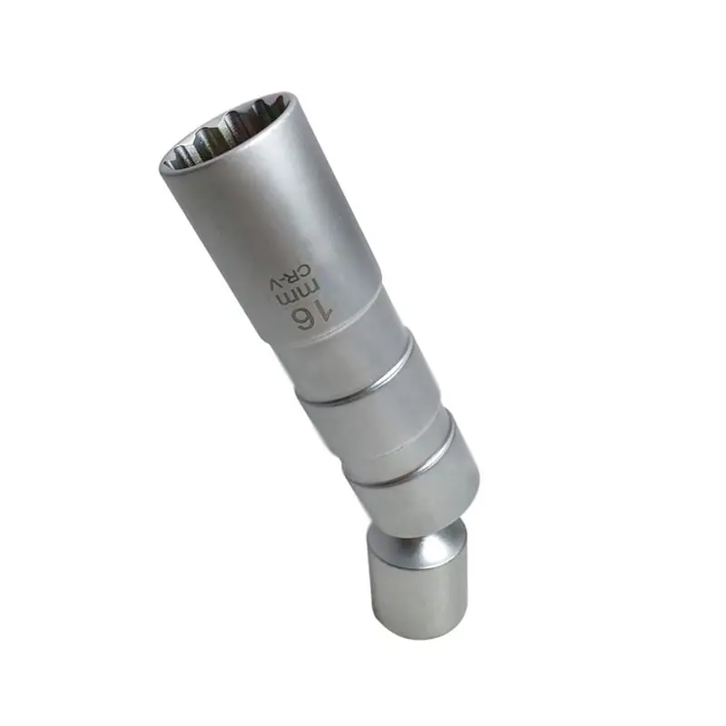 

Universal 16mm Point Remover Wrench Magnetic Spark Plug Sleeve Socket Car Repair P82B