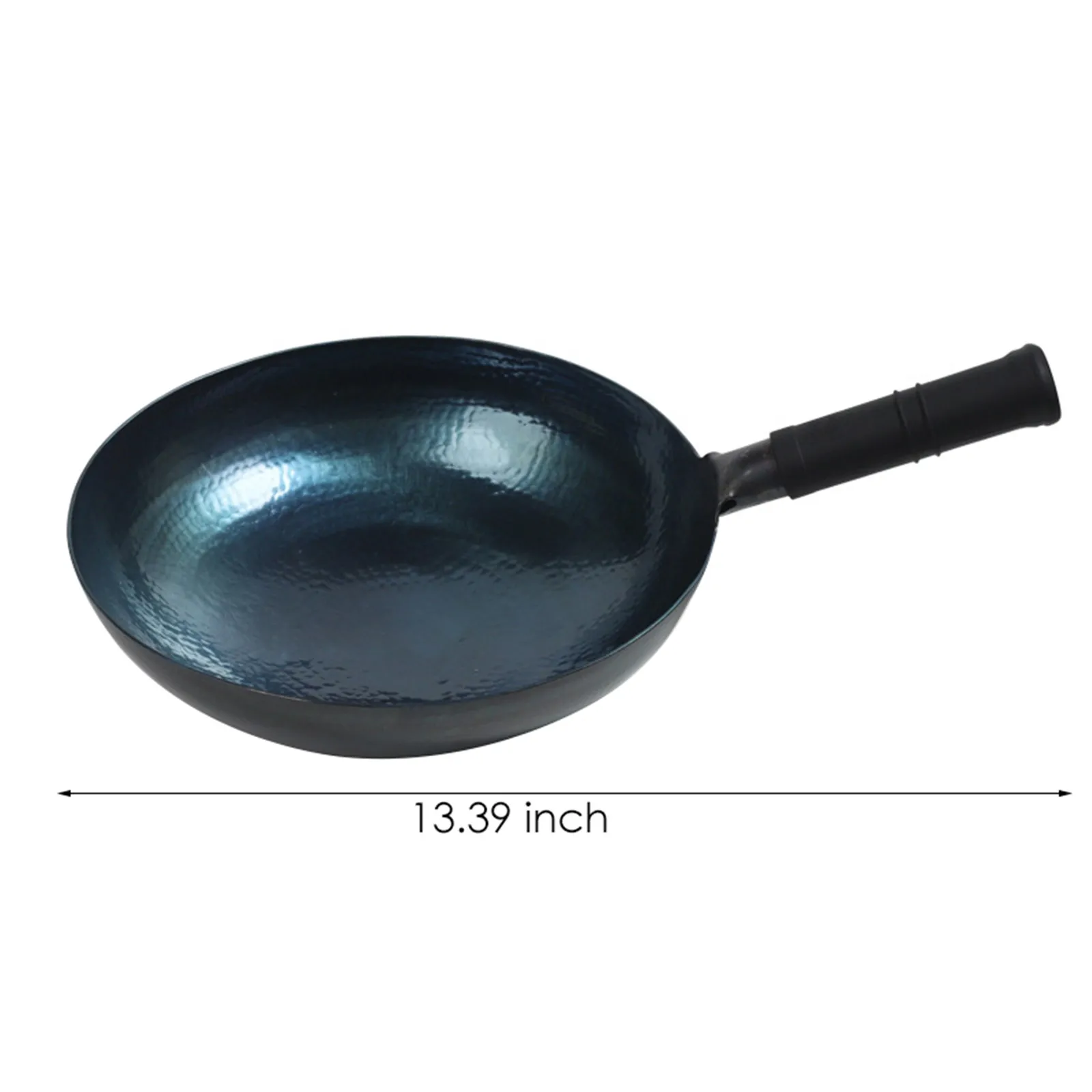 

Classic Chinese Traditional Handmade Forging Wok Durable Iron Woks Uncoating Wrought Iron Non-stick Gas Pot Cookware