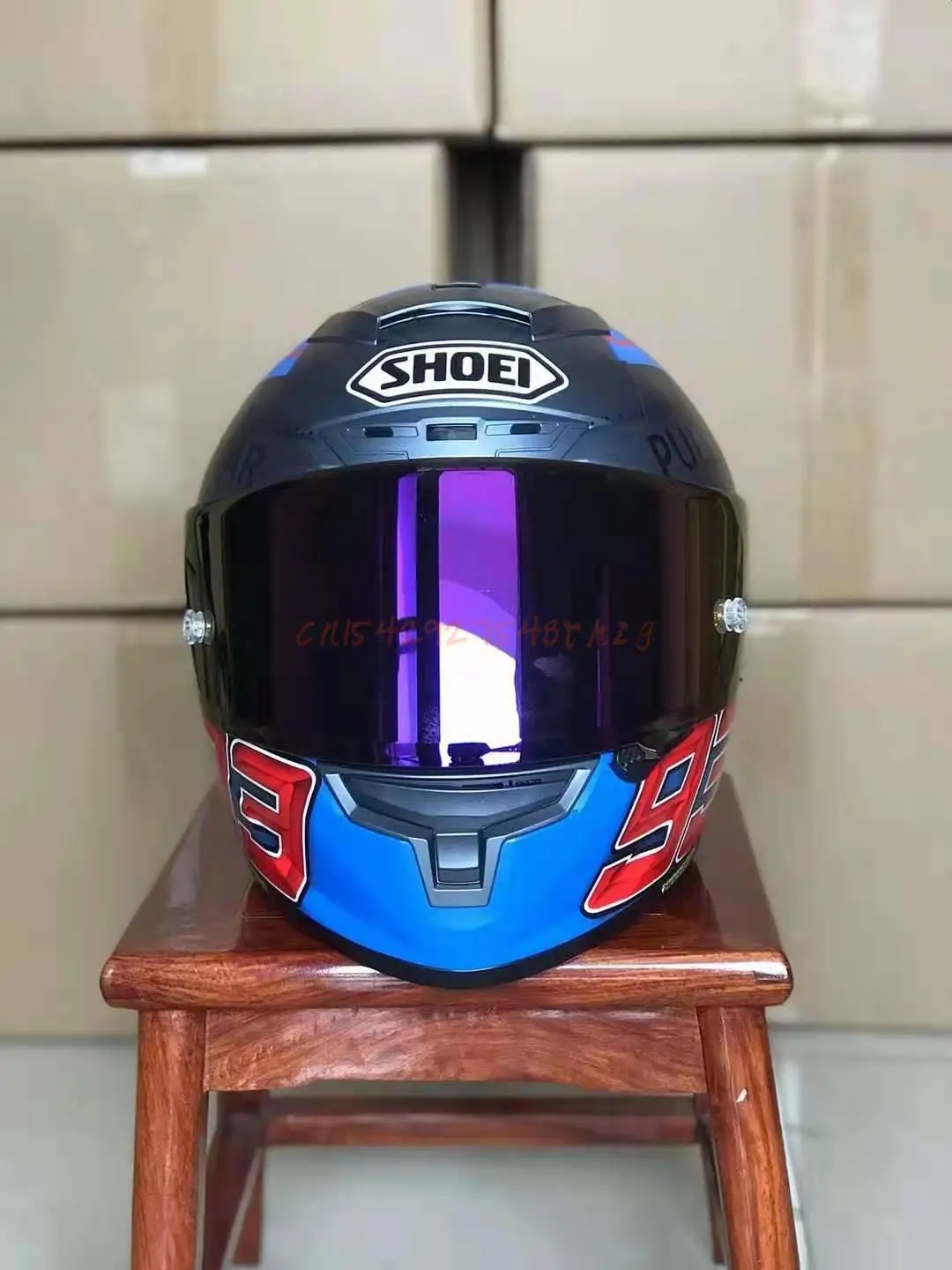 

High Quality ABS SHOEI X-Fourteen Black Blue Red Personality Helmet Motorcycle Helmet Four Seasons Men and Women Full Helmets