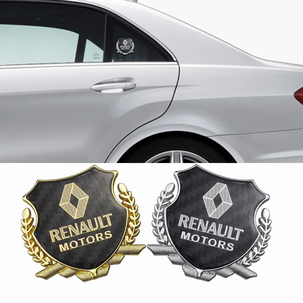 Боковые зеркала автомобиля Стикеры эмблема на окно значок Renault Clio 4 Kadjar