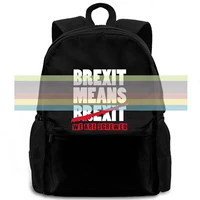 brexit means we are screwed eu european union remain women men backpack laptop travel school adult student