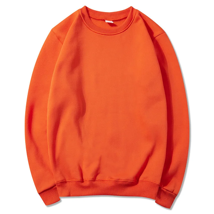 

Men Pullover Sweatshirts Men Solid Color O-Neck Sweatshirt Fashion Simple Wild Hoodies Sweatshirts Male Asian size S-XXXL