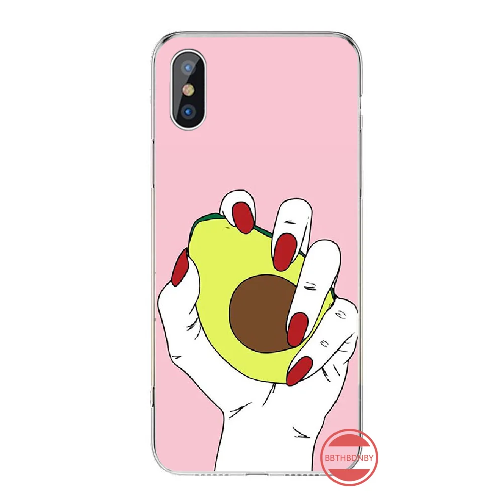 Ананас кактус авокадо телефон чехол для iPhone 4 и 4S 5 5S 5c se 6 6s 7 8 plus x xs xr 11 pro max |