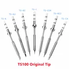 Наконечник цифрового мини-паяльника TS100, B2 BC2 C4 D24 K I Ku ILS C1, запасная головка, оригинал