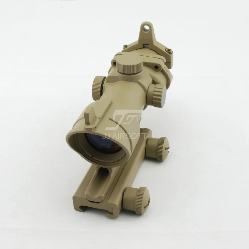 JJ Airsoft ACOG Style 1x32 Red Dot с Killflash / Kill Flash (черный/коричневый) бесплатная доставка | Спорт