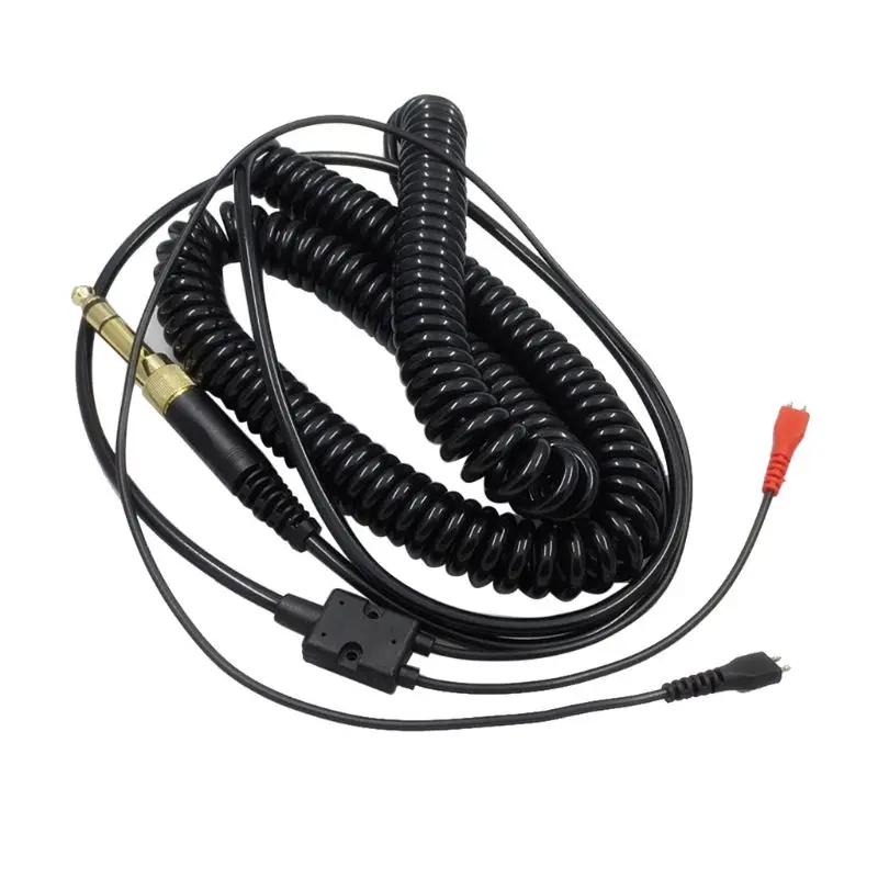Сменный пружинный Кабель адаптер для наушников Sennheiser HD25 HD560 HD540 HD480 HD430 414